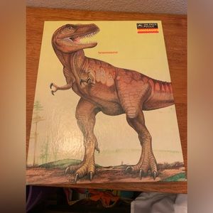 1988 Golden SEALED T. Rex Puzzle 200 Pieces